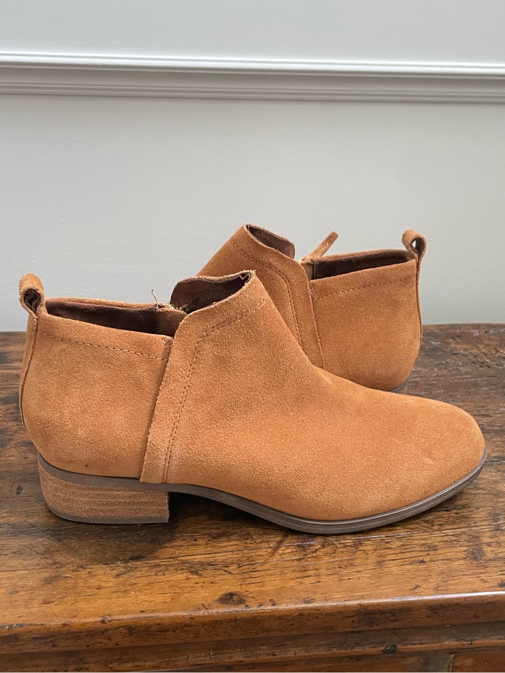 Tom's Leila Suede Ankle Boots